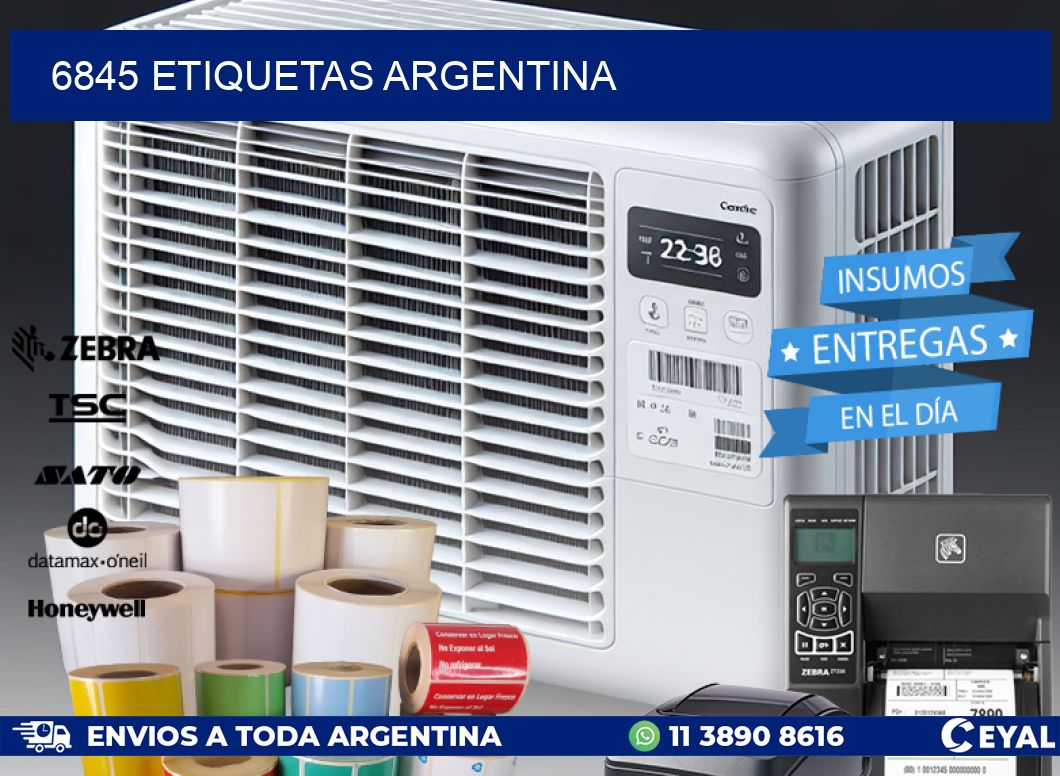 6845 ETIQUETAS ARGENTINA