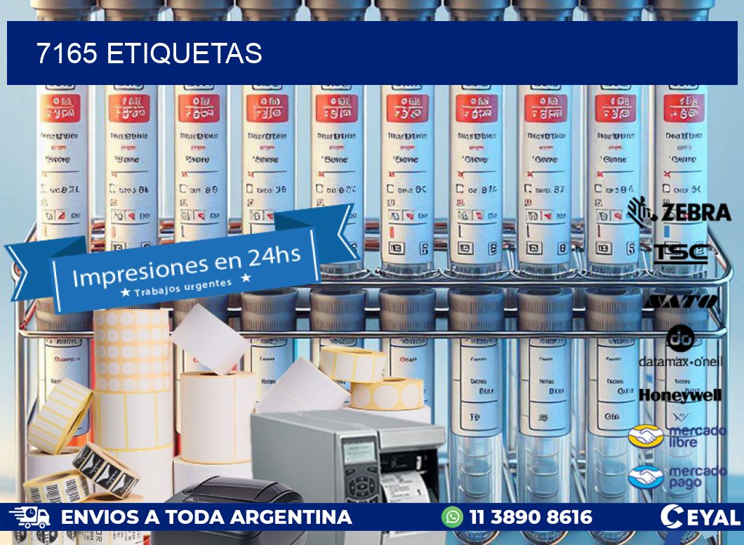 7165 ETIQUETAS