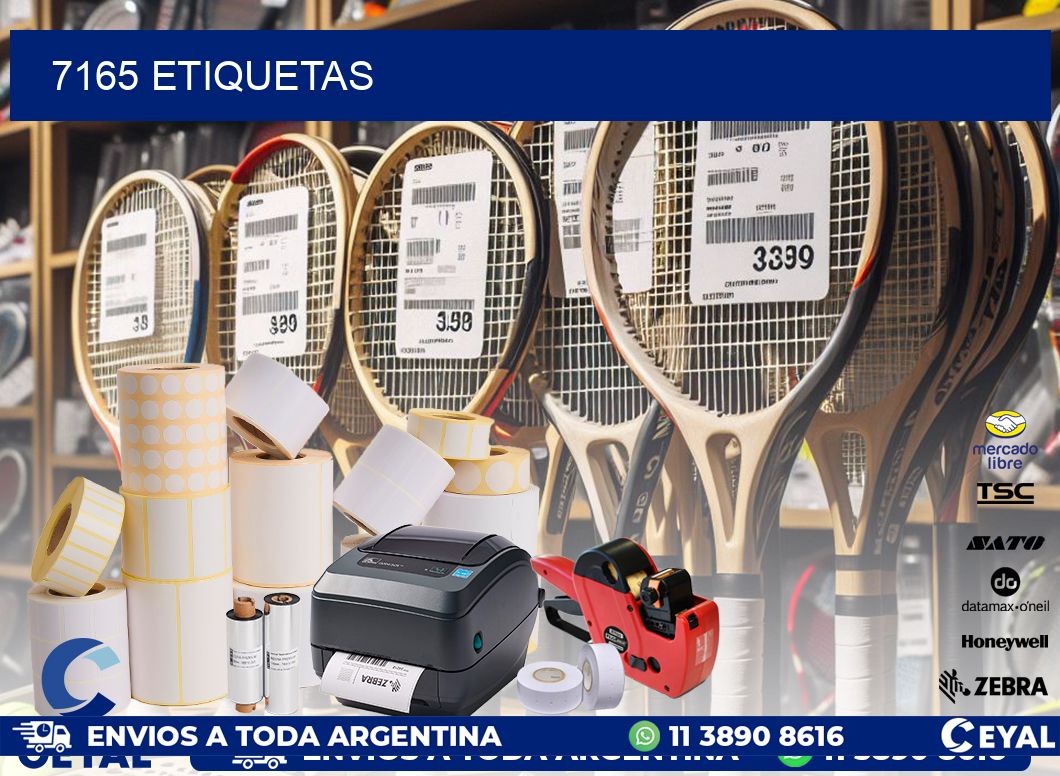 7165 ETIQUETAS