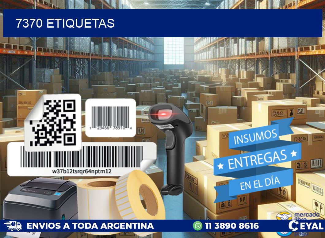 7370 ETIQUETAS