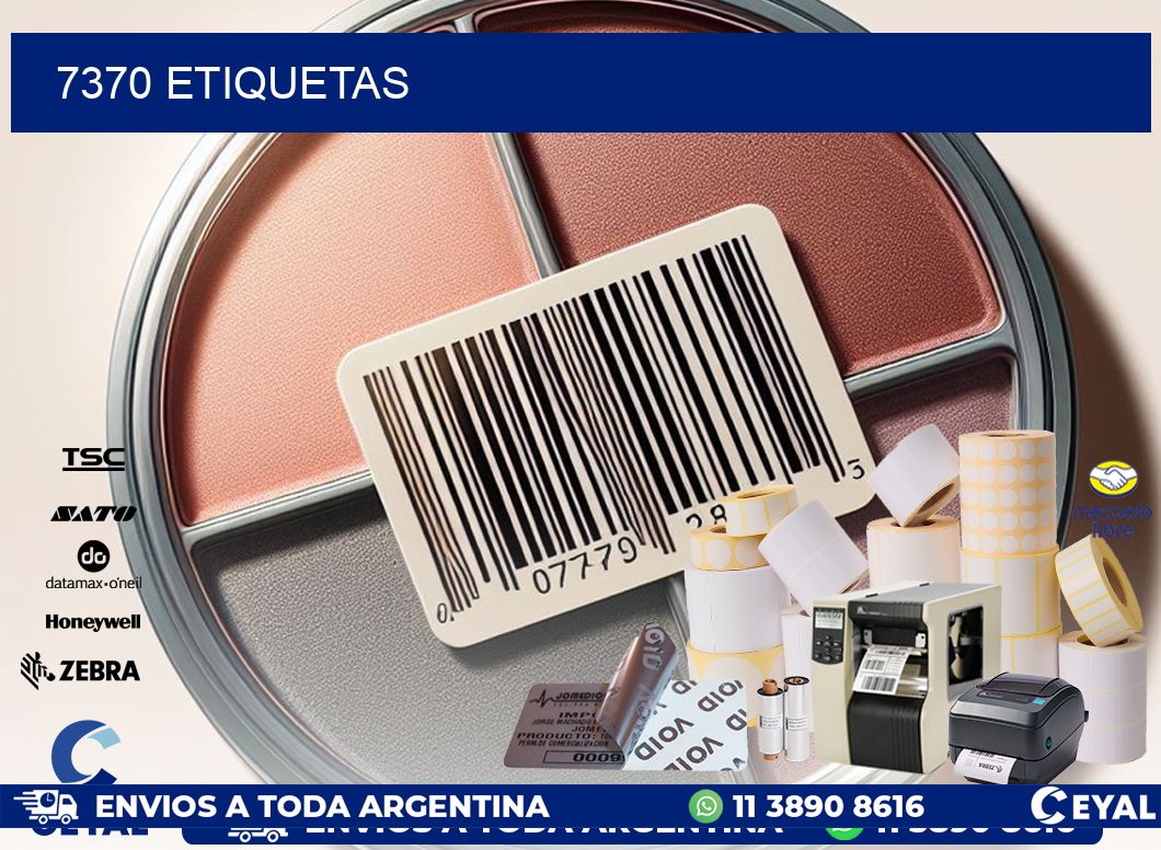 7370 ETIQUETAS