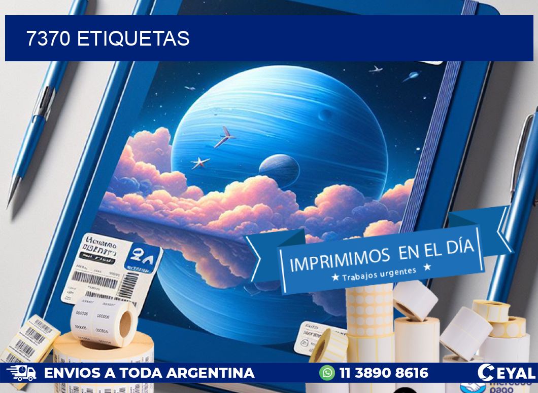 7370 ETIQUETAS