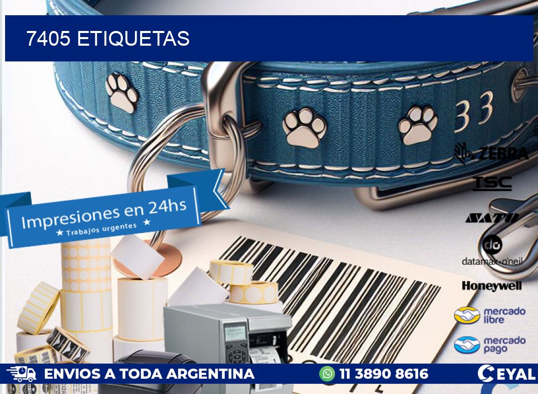 7405 ETIQUETAS