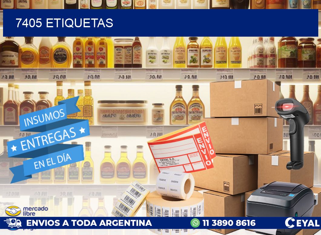 7405 ETIQUETAS