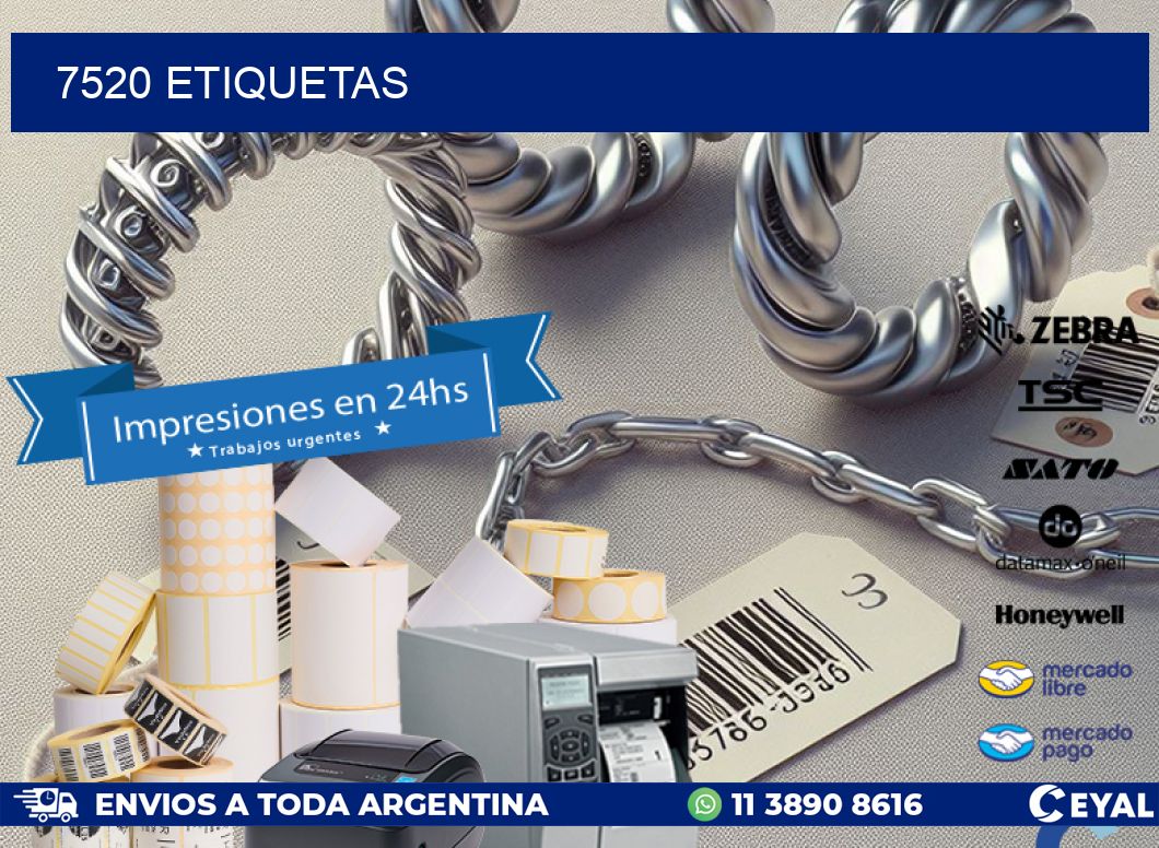 7520 ETIQUETAS