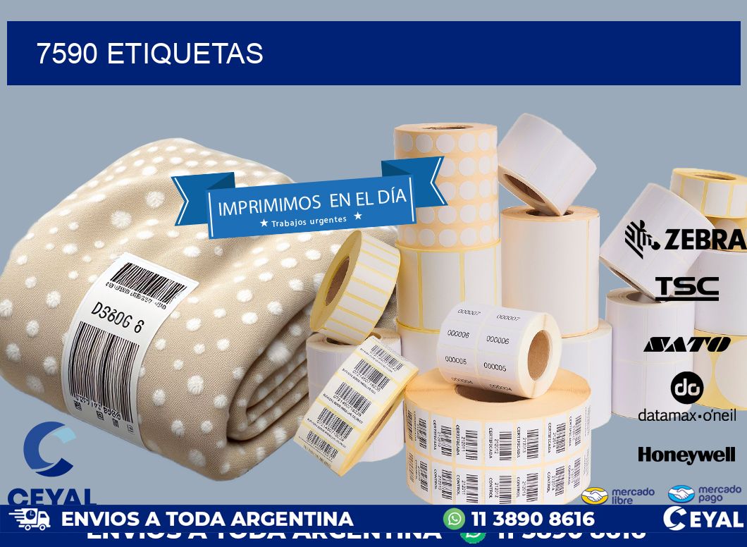 7590 ETIQUETAS