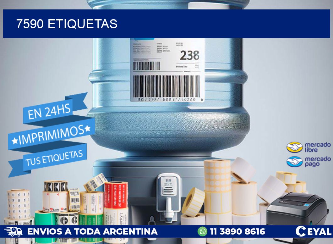 7590 ETIQUETAS