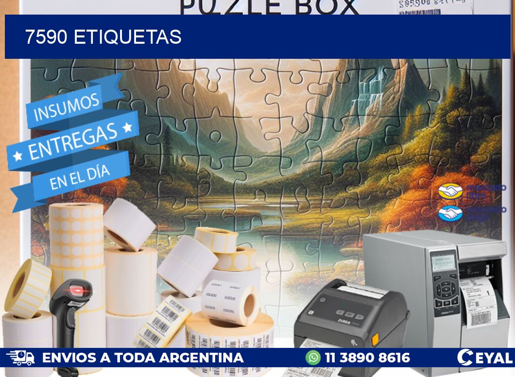7590 ETIQUETAS
