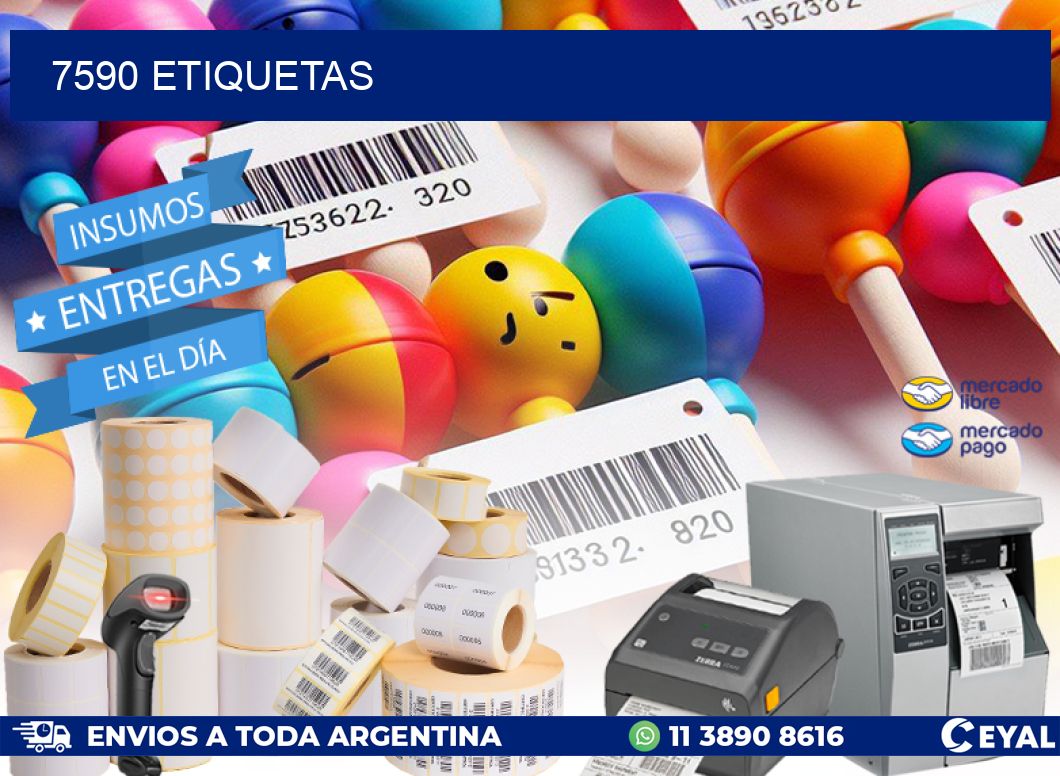 7590 ETIQUETAS