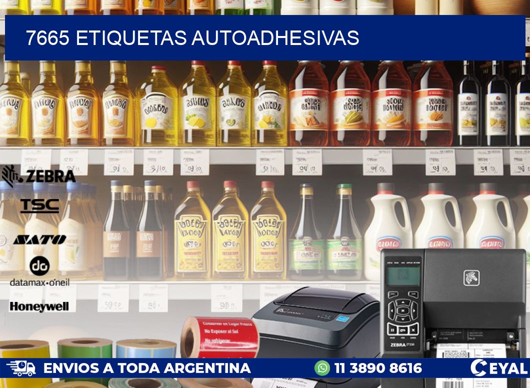 7665 ETIQUETAS AUTOADHESIVAS