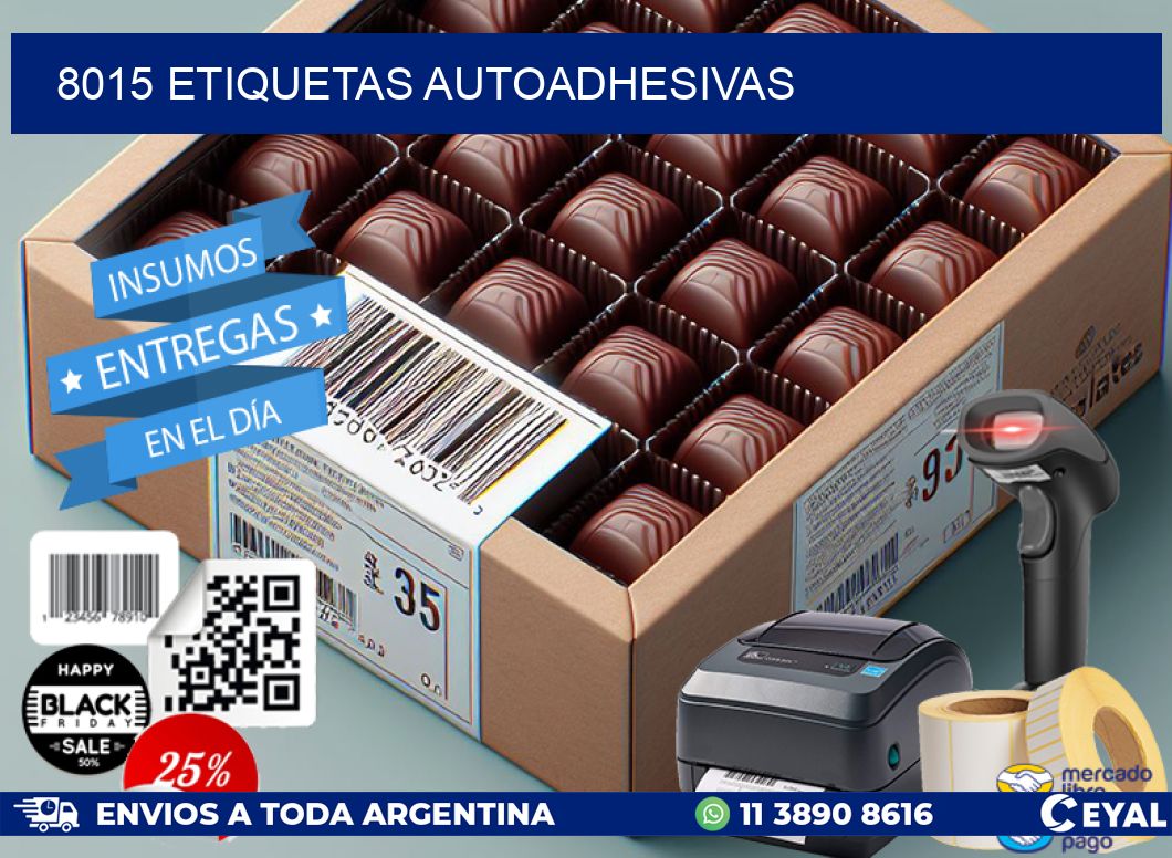 8015 ETIQUETAS AUTOADHESIVAS