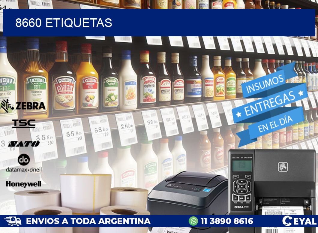 8660 ETIQUETAS