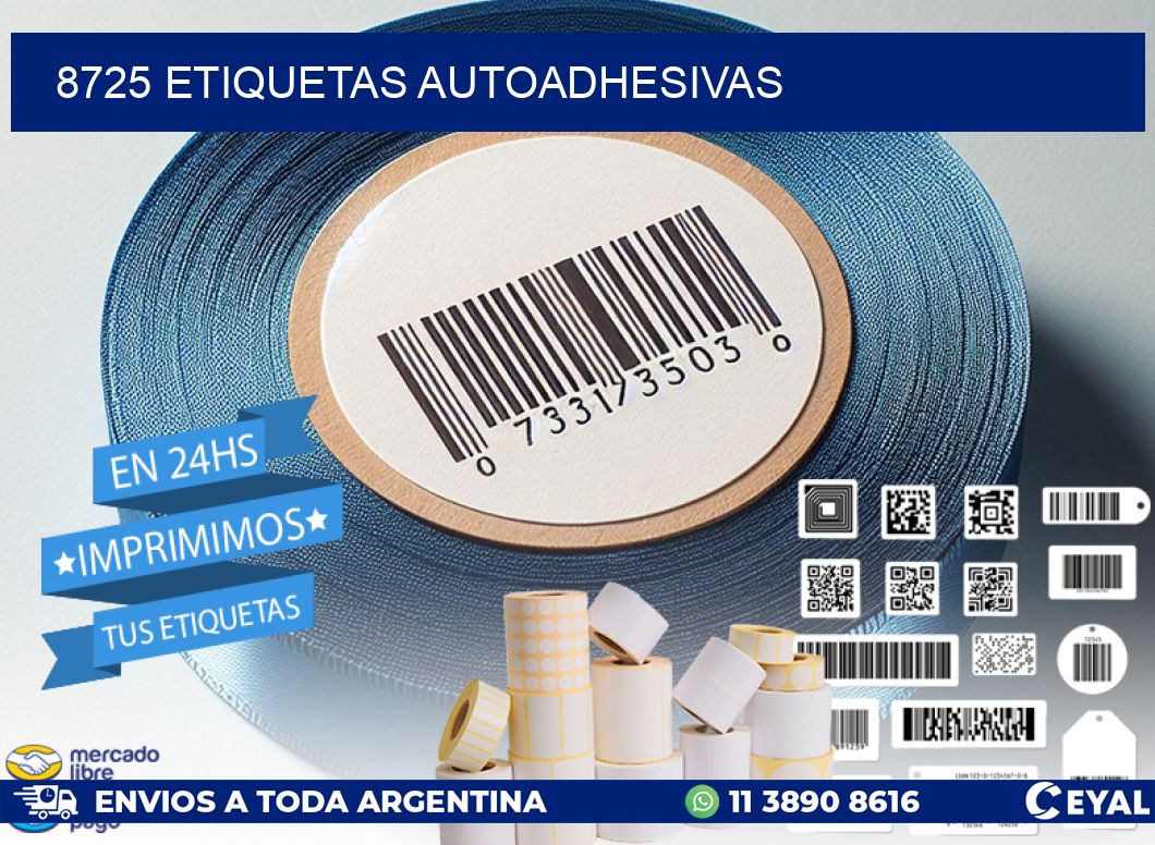 8725 ETIQUETAS AUTOADHESIVAS