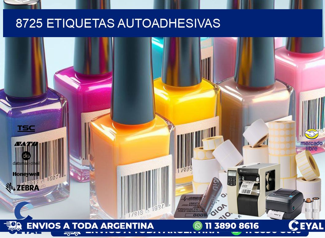 8725 ETIQUETAS AUTOADHESIVAS