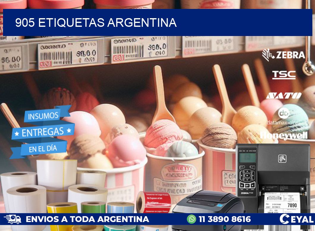 905 ETIQUETAS ARGENTINA
