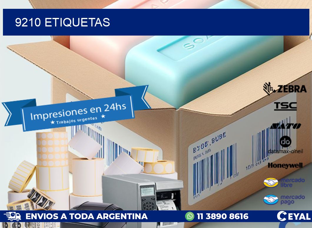 9210 ETIQUETAS