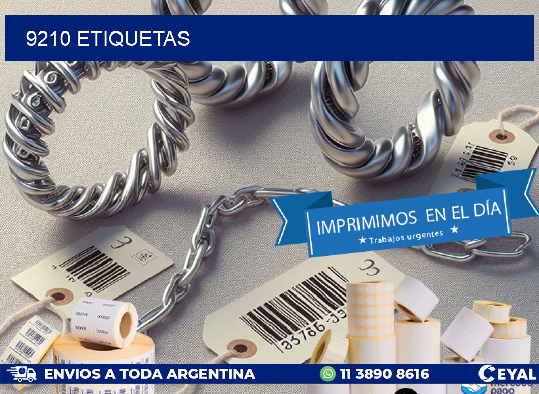 9210 ETIQUETAS