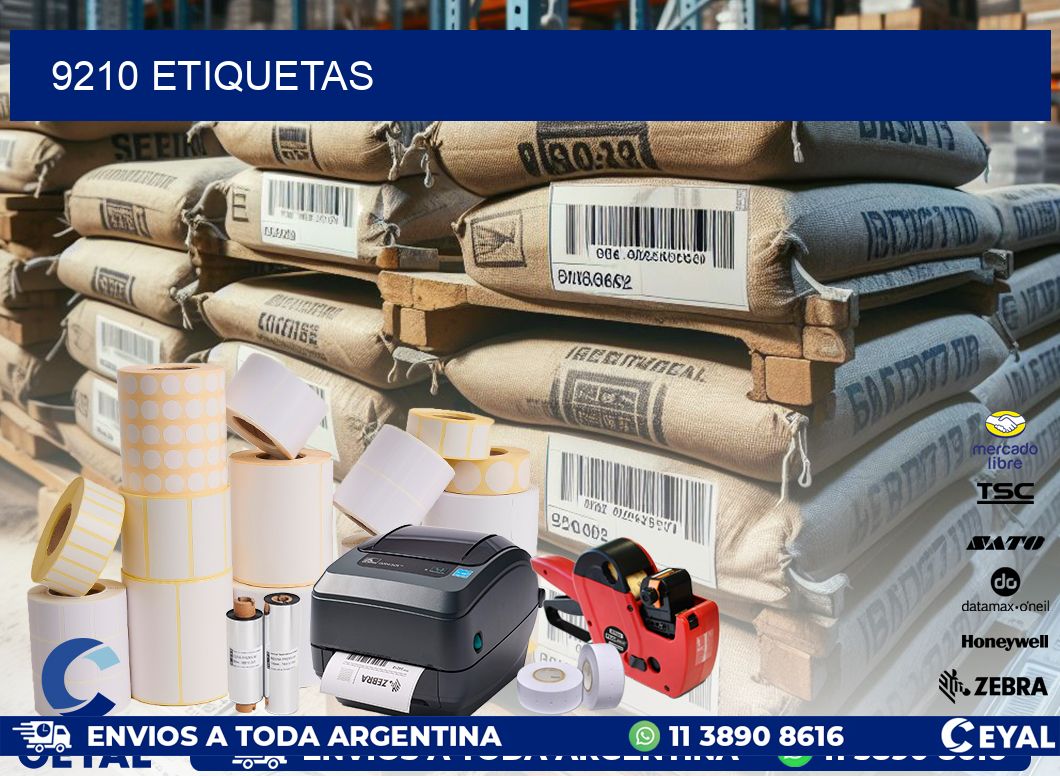 9210 ETIQUETAS