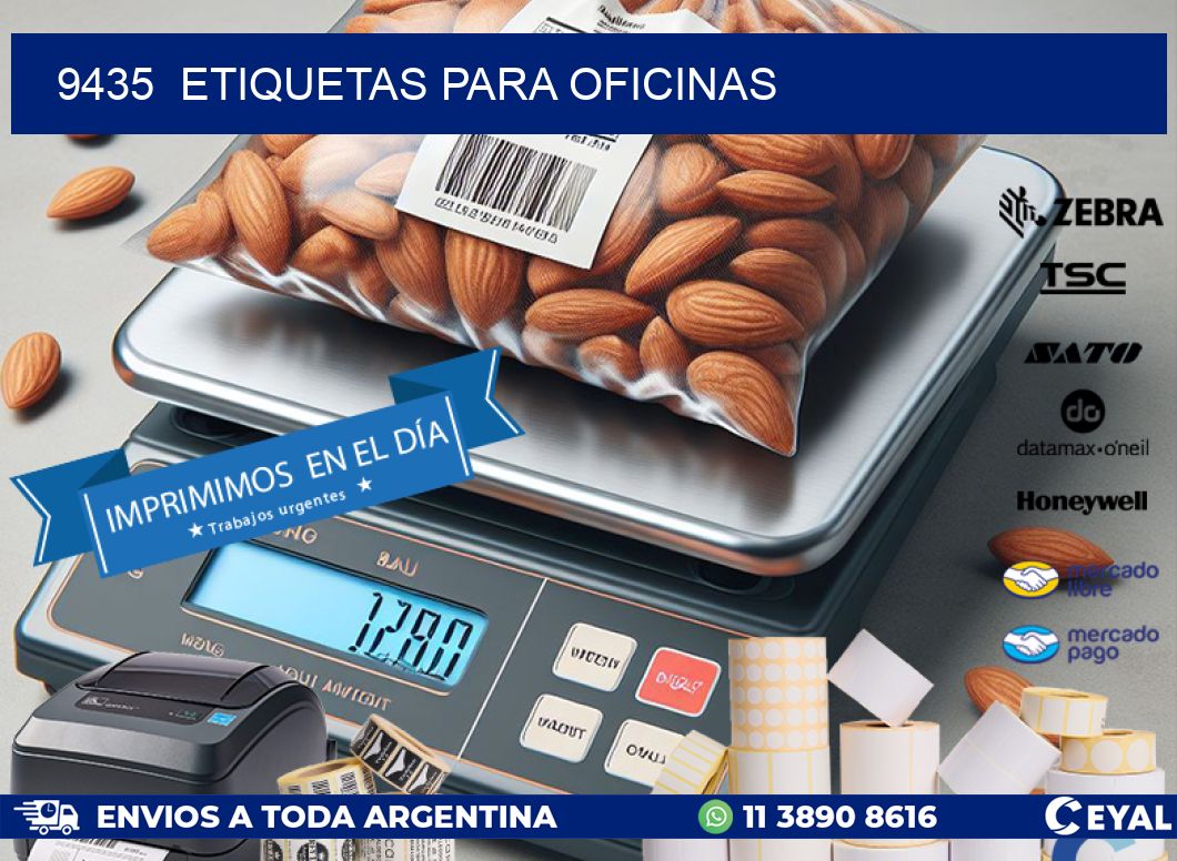 9435  ETIQUETAS PARA OFICINAS
