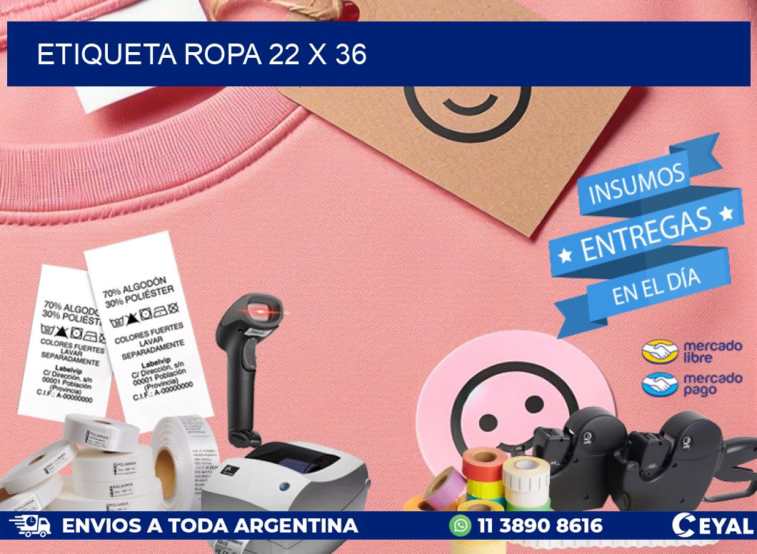 ETIQUETA ROPA 22 x 36