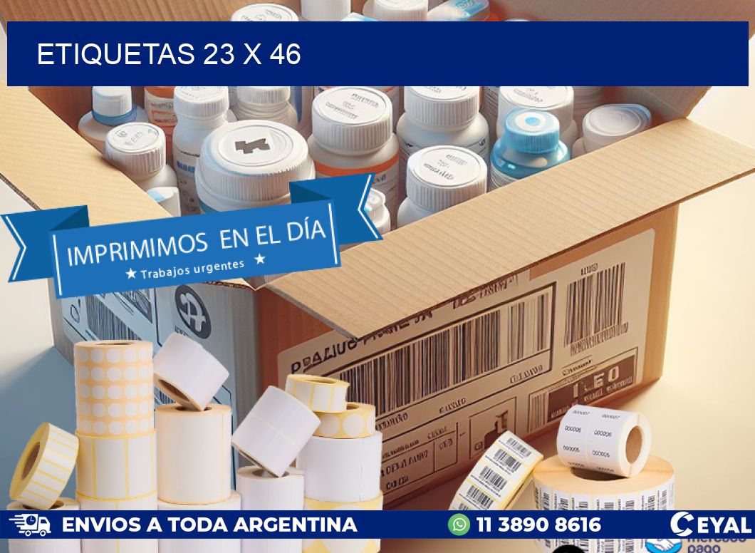 ETIQUETAS 23 x 46