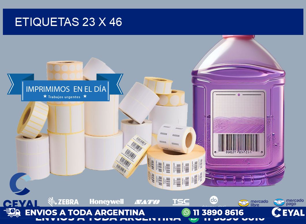 ETIQUETAS 23 x 46
