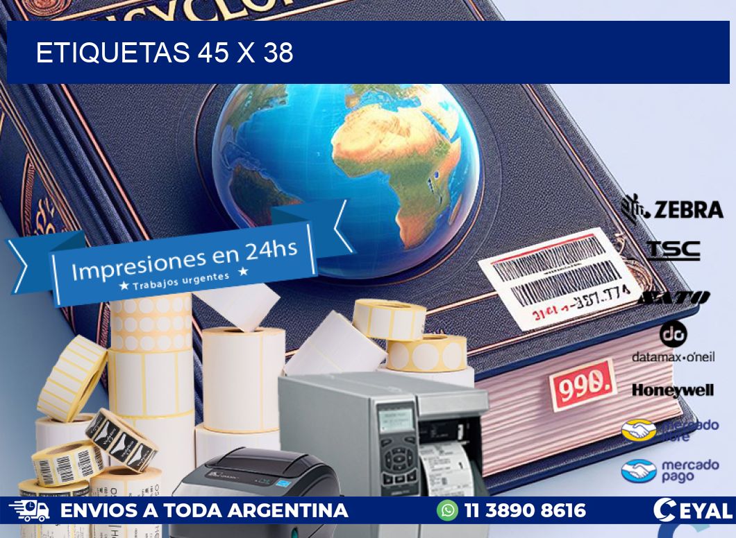 ETIQUETAS 45 x 38