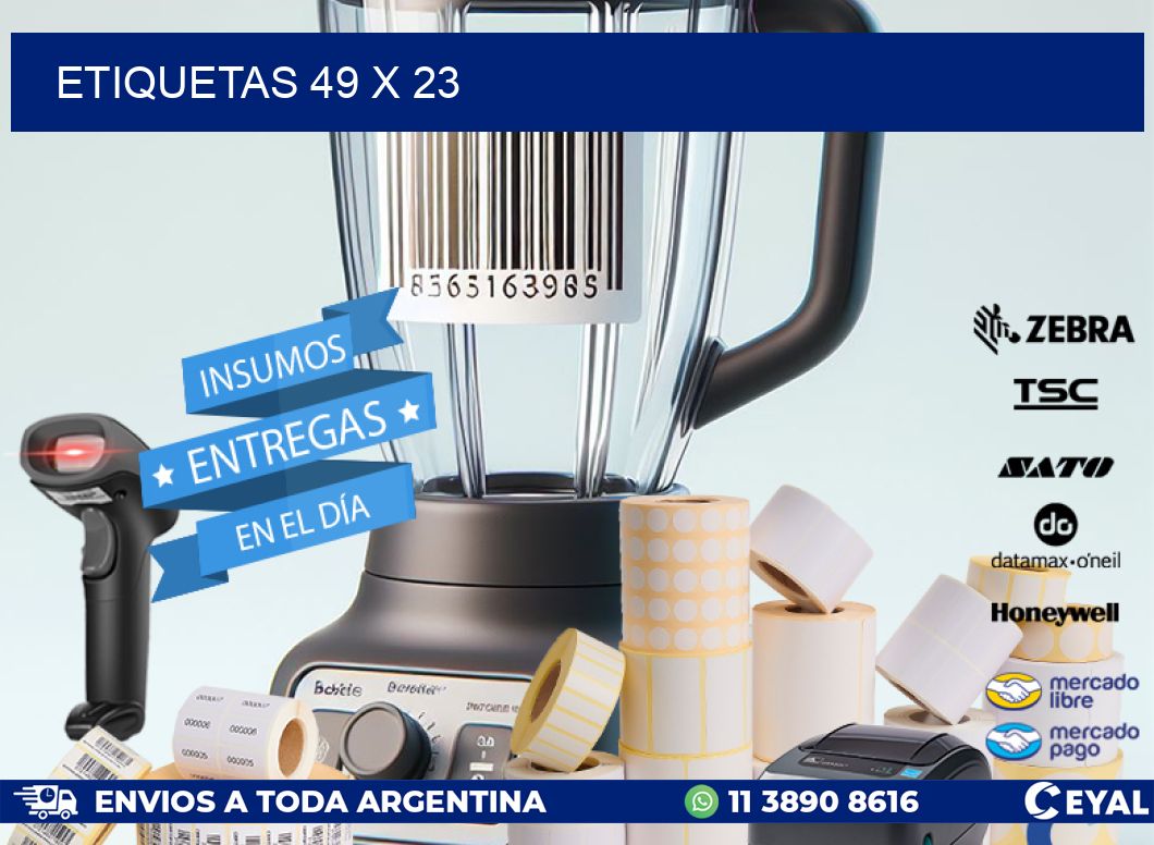 ETIQUETAS 49 x 23