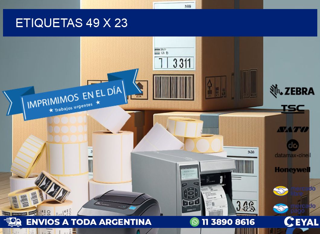 ETIQUETAS 49 x 23