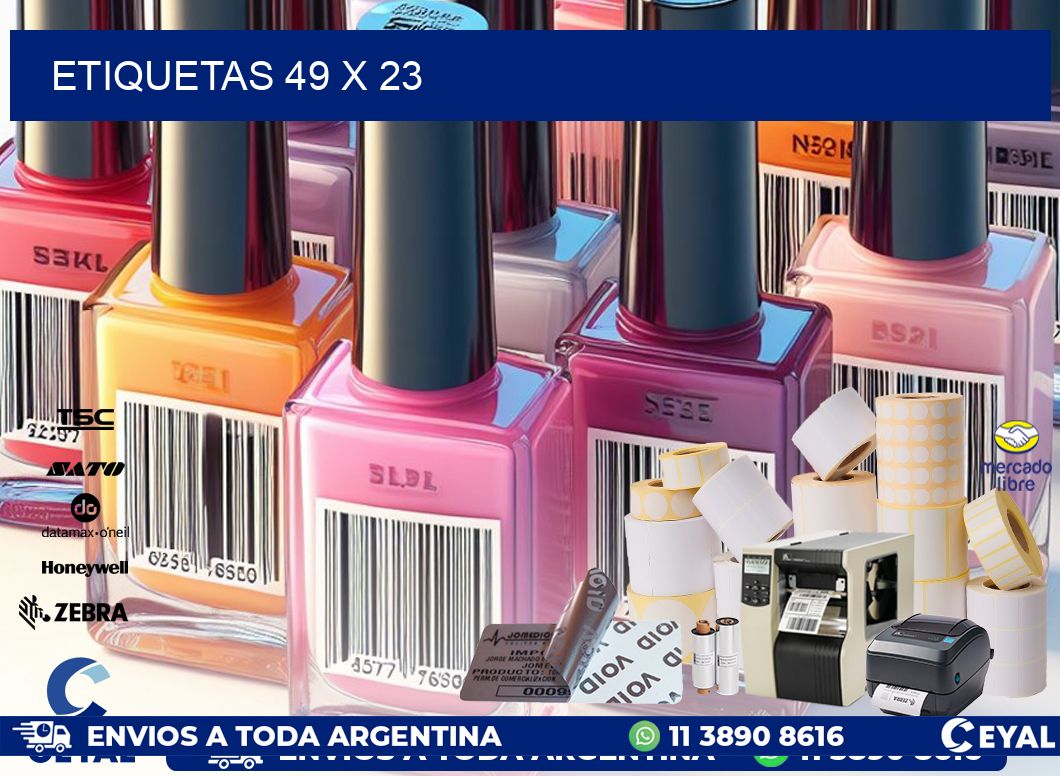 ETIQUETAS 49 x 23