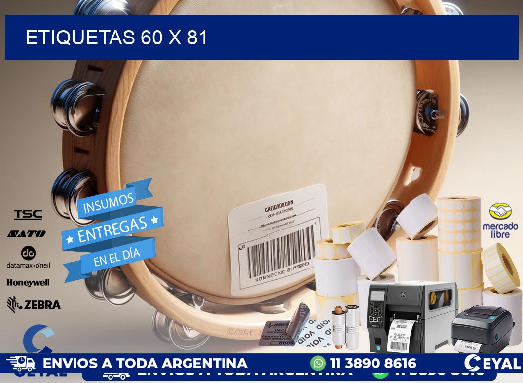ETIQUETAS 60 x 81