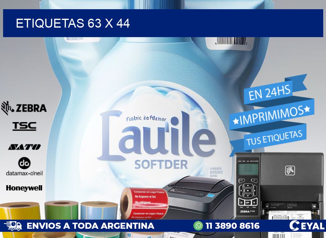 ETIQUETAS 63 x 44