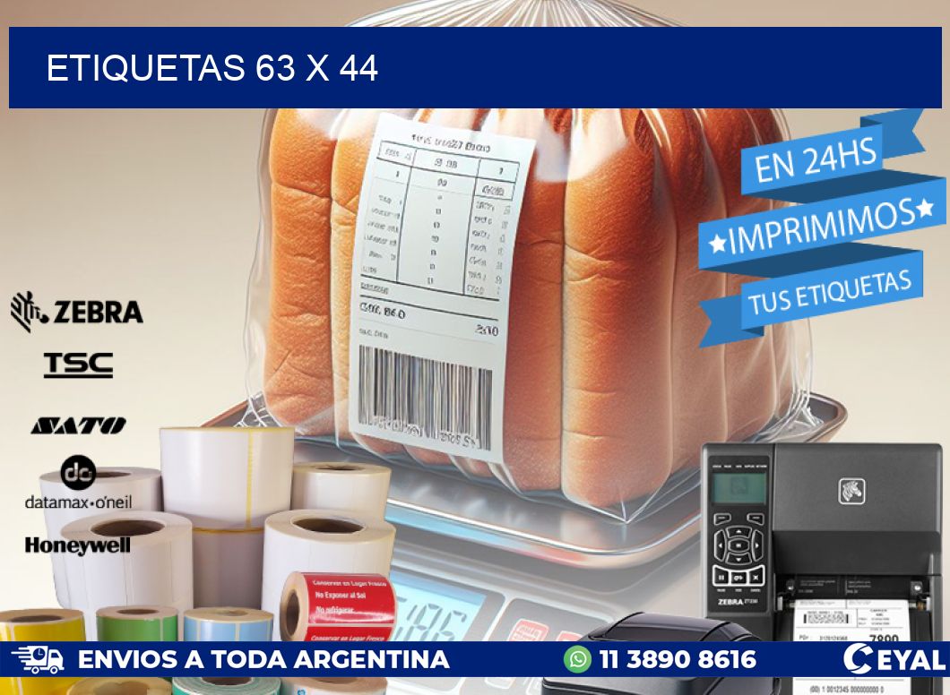 ETIQUETAS 63 x 44