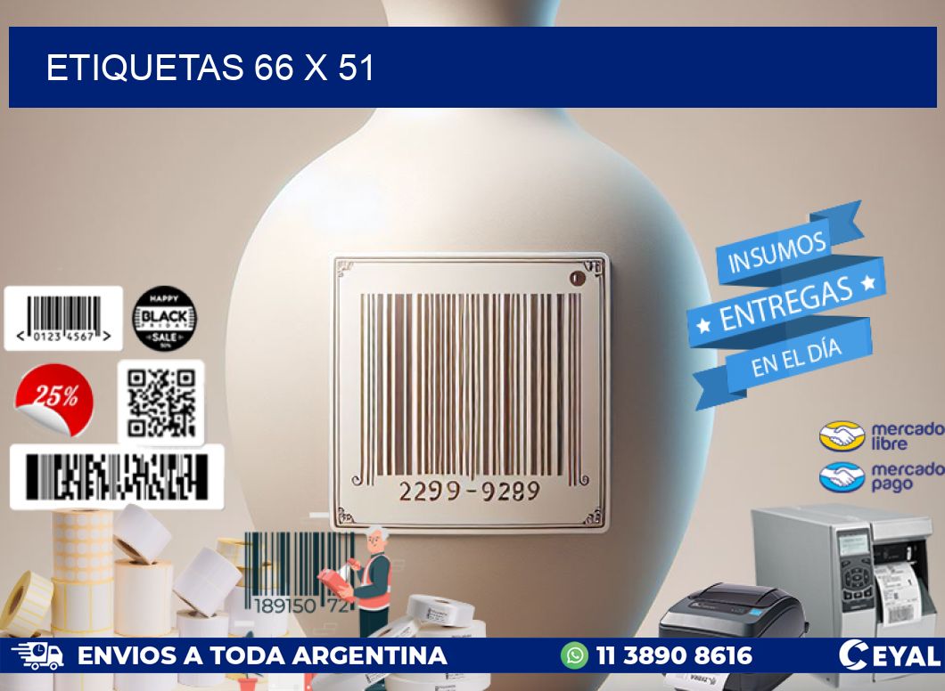 ETIQUETAS 66 x 51