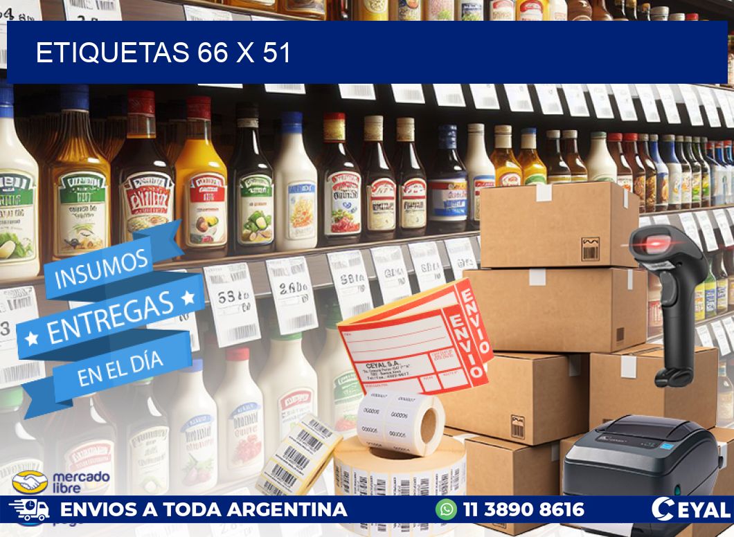 ETIQUETAS 66 x 51