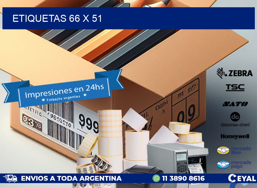 ETIQUETAS 66 x 51