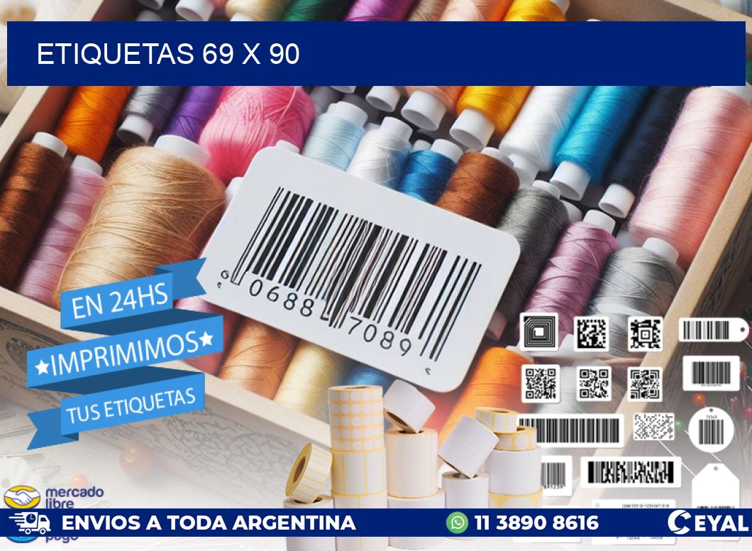 ETIQUETAS 69 x 90