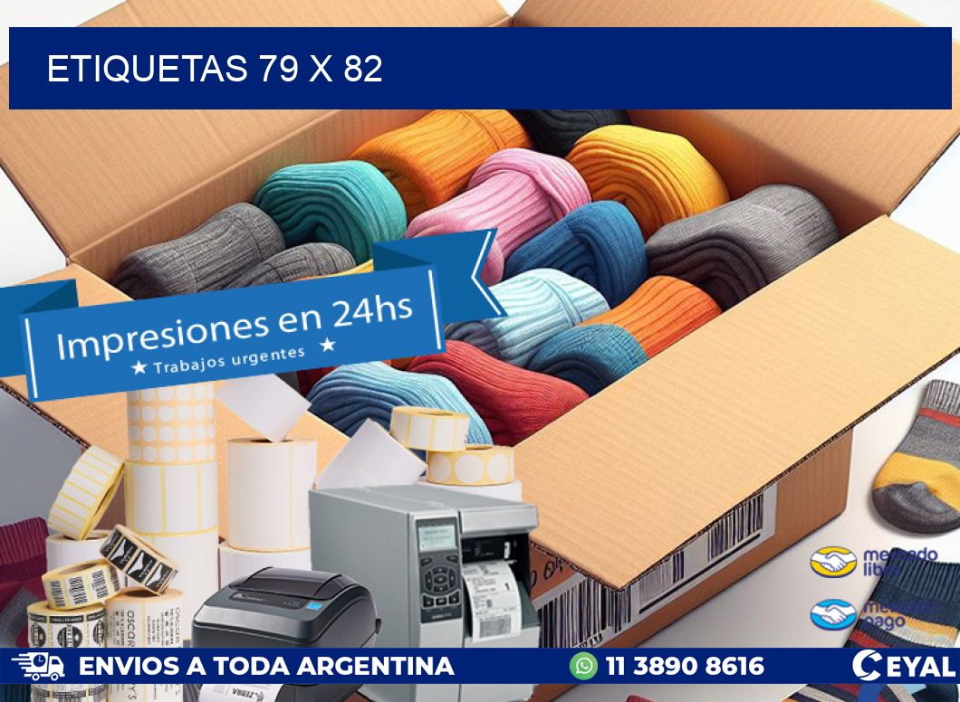 ETIQUETAS 79 x 82