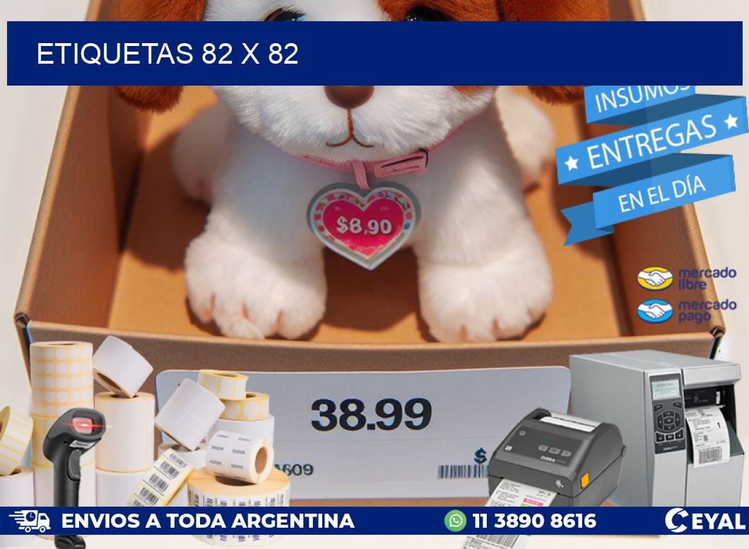 ETIQUETAS 82 x 82
