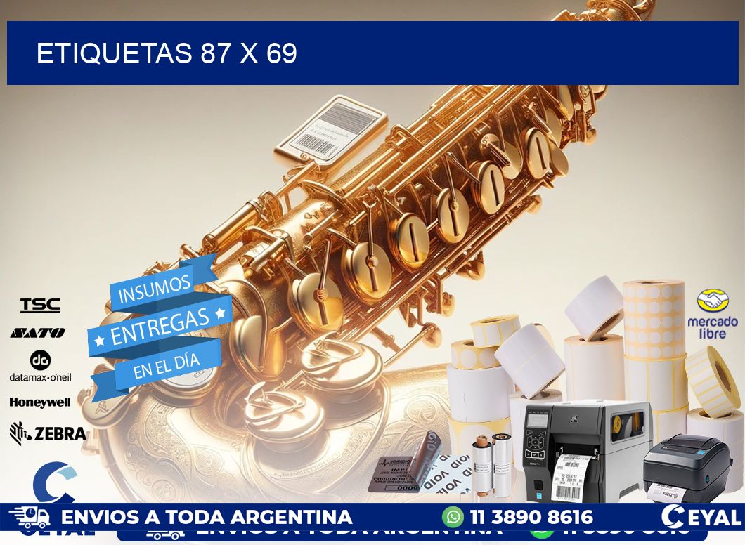 ETIQUETAS 87 x 69