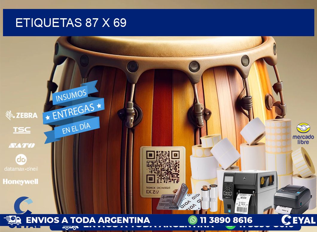ETIQUETAS 87 x 69