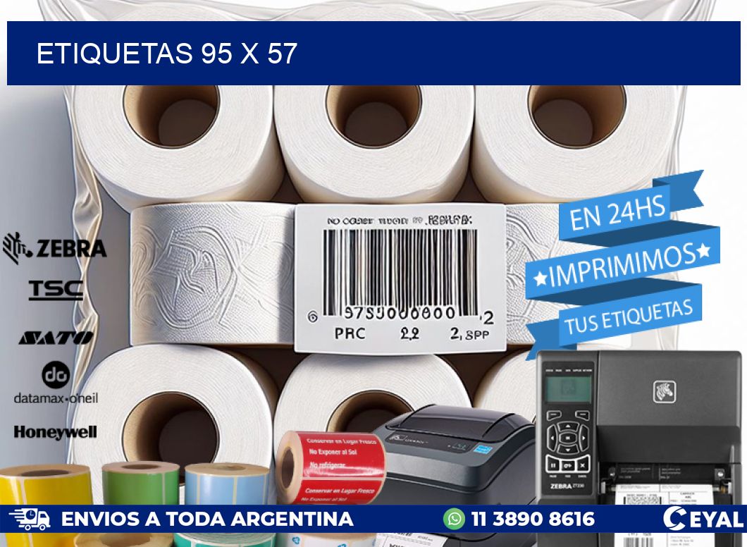 ETIQUETAS 95 x 57