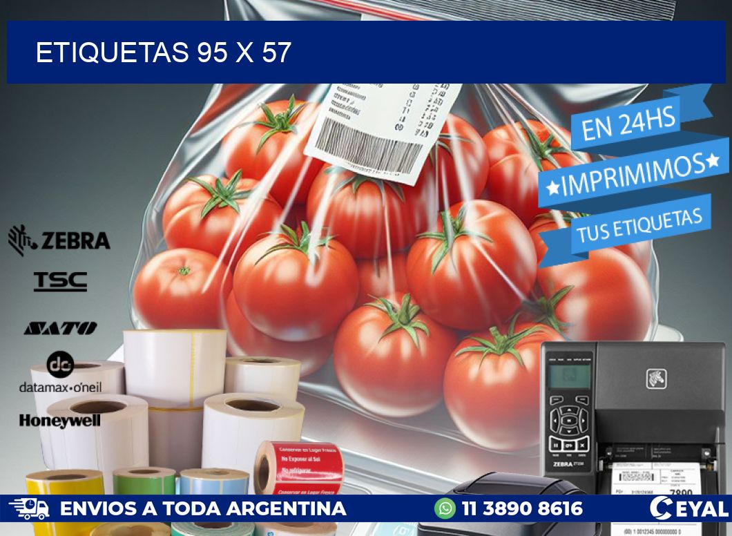ETIQUETAS 95 x 57