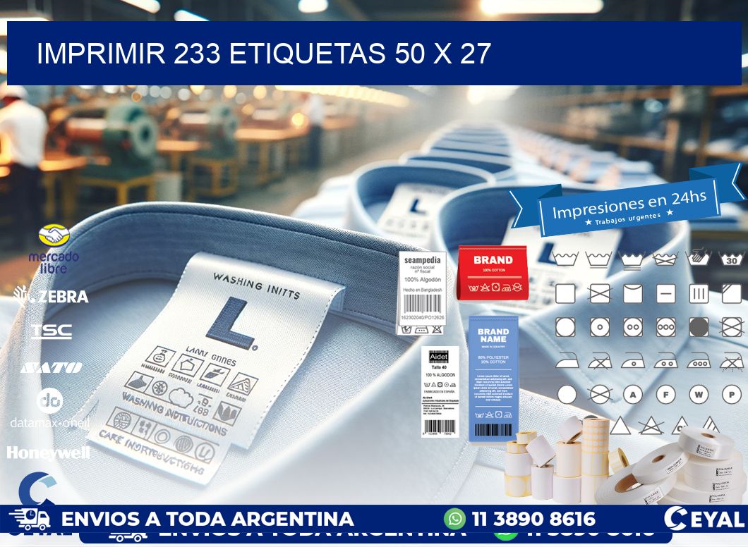 IMPRIMIR 233 ETIQUETAS 50 x 27