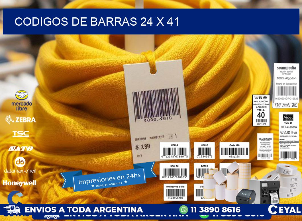 codigos de barras 24 x 41