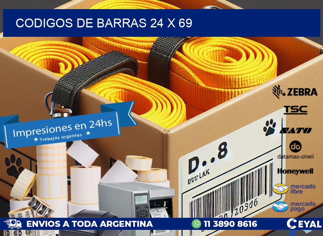 codigos de barras 24 x 69