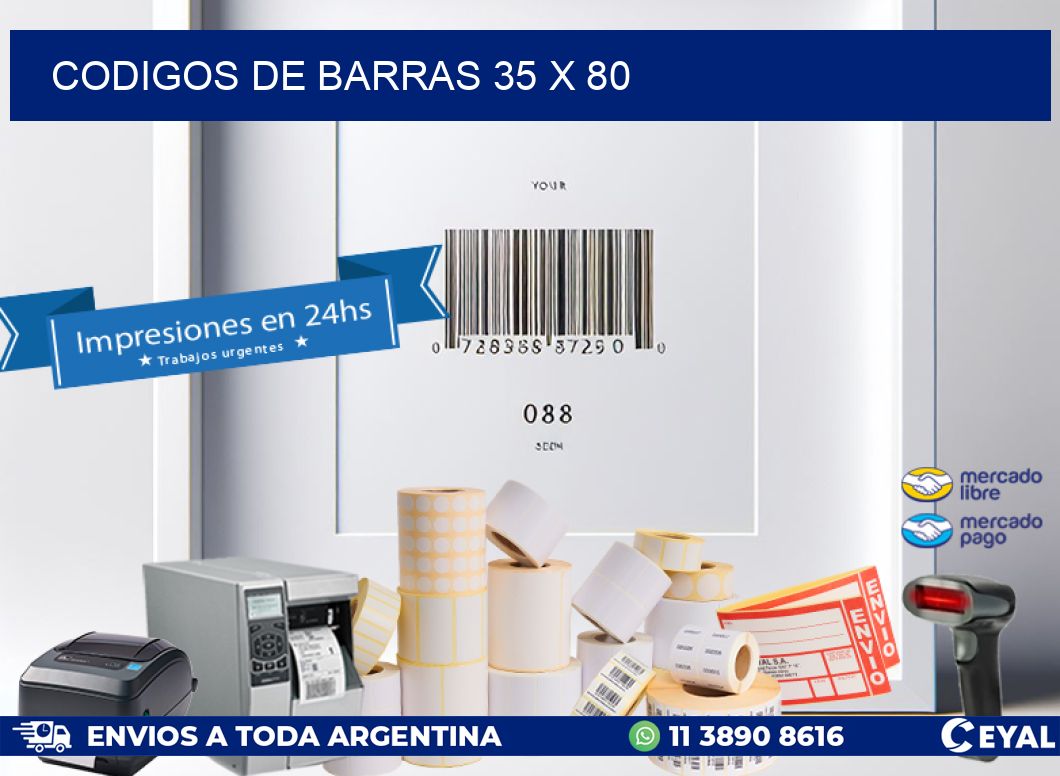 codigos de barras 35 x 80
