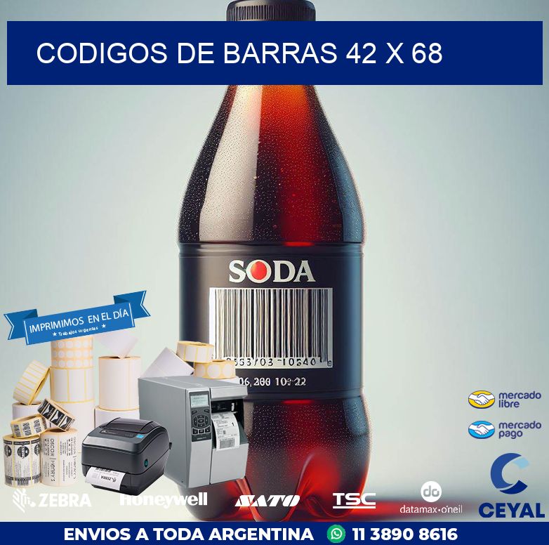 codigos de barras 42 x 68