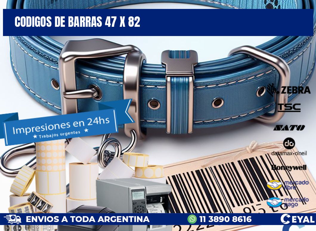 codigos de barras 47 x 82