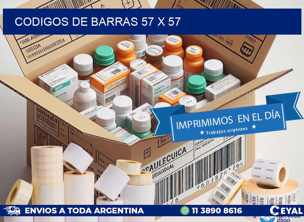codigos de barras 57 x 57
